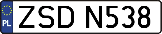 ZSDN538