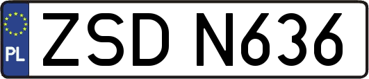 ZSDN636