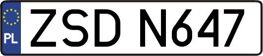 ZSDN647