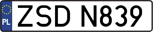 ZSDN839