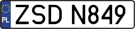 ZSDN849