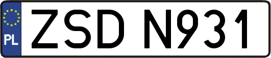 ZSDN931