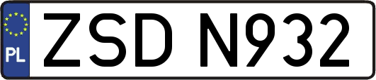ZSDN932