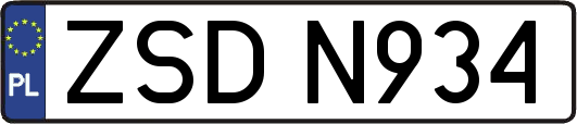 ZSDN934