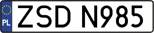 ZSDN985