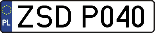 ZSDP040