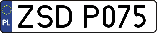 ZSDP075
