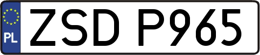 ZSDP965