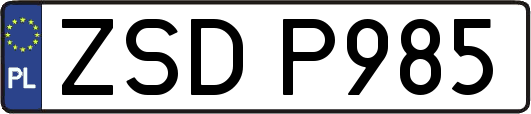 ZSDP985