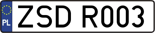 ZSDR003