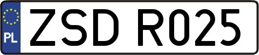 ZSDR025