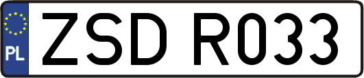 ZSDR033