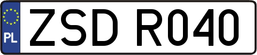 ZSDR040