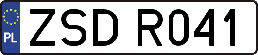 ZSDR041