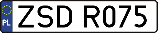 ZSDR075