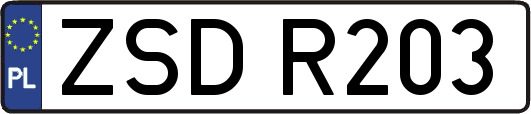 ZSDR203