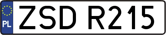 ZSDR215