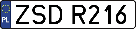 ZSDR216