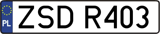 ZSDR403