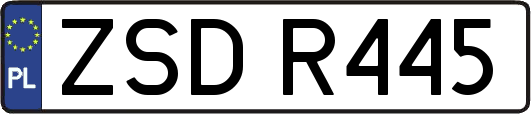 ZSDR445