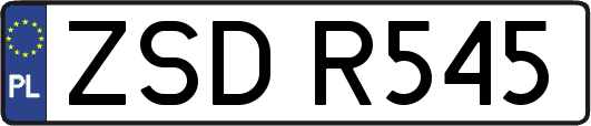 ZSDR545