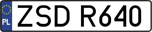 ZSDR640