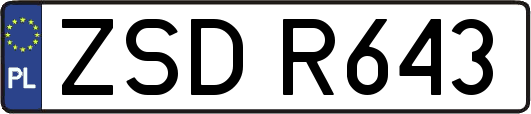 ZSDR643