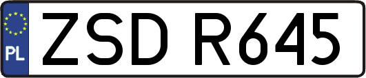 ZSDR645
