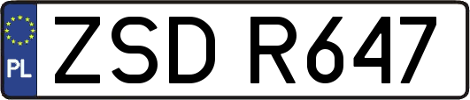 ZSDR647