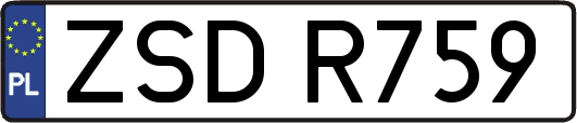 ZSDR759