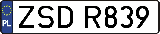 ZSDR839