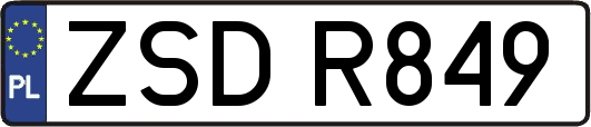 ZSDR849