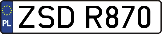 ZSDR870