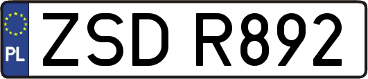 ZSDR892