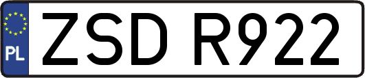 ZSDR922