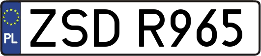 ZSDR965