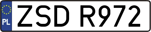ZSDR972