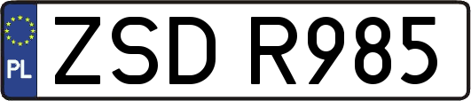 ZSDR985