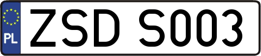 ZSDS003