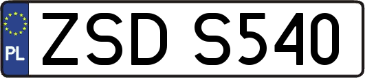 ZSDS540