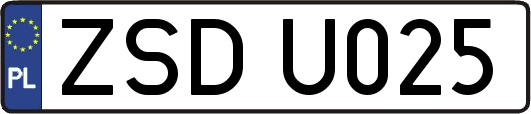 ZSDU025