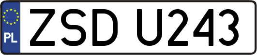 ZSDU243