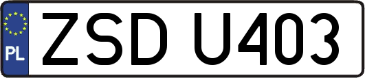 ZSDU403