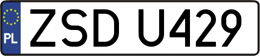 ZSDU429