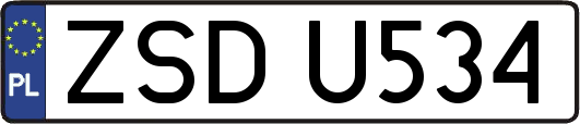 ZSDU534