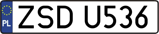 ZSDU536