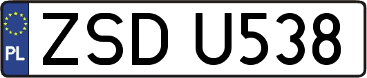 ZSDU538