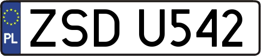 ZSDU542