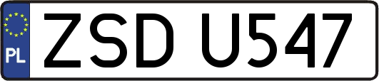 ZSDU547