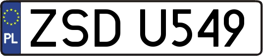 ZSDU549